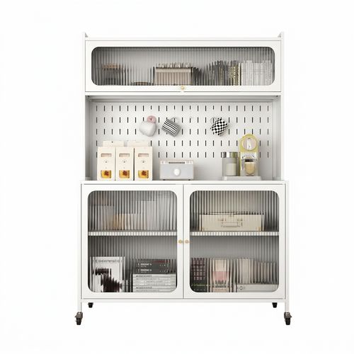 VIYET Kitchen Baker's Rack Cabinet