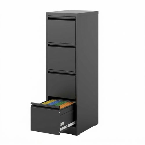 VIYET 4-Drawer File Cabinet with Lock