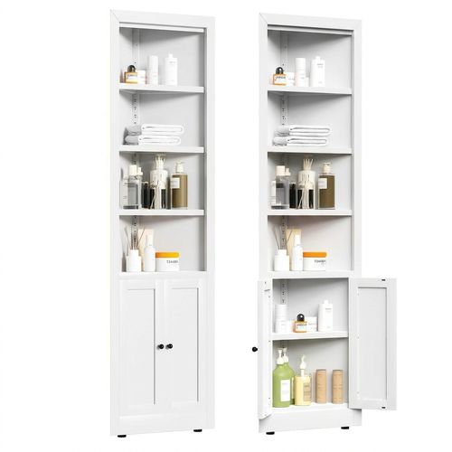 VIYET 71-inch Tall Corner Cabinet